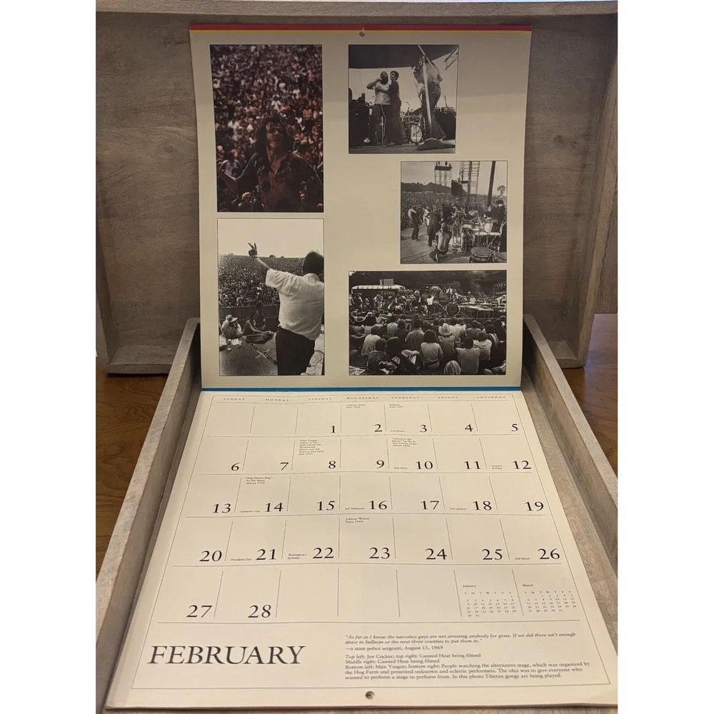 N/A 1994 calendar